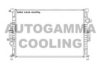 AUTOGAMMA 105206 Radiator, engine cooling
